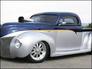 Zabytkowy, HotRod, Ford, Custom