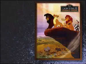 plakat, Król Lew 2