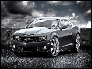 Czarny, Chevrolet Camaro