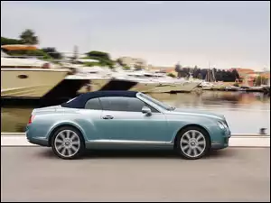 Dach, Bentley Continental GTC, Brezentowy