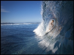 Surfing, Ocean
