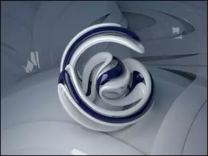 Wektorowa, Abstrakcja, 3D