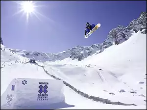 Zima, Góry, Snowbording