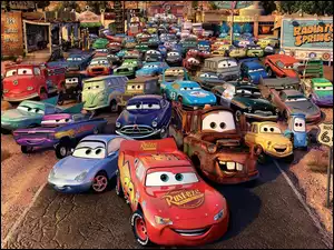 Cars, Samochodziki, Bajka