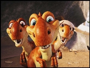 Dinozaury, Epoka Lodowcowa 3, Maluchy, Skorupki