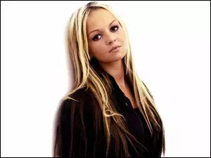 Jennifer Ellison, proste, blond, długie, włosy