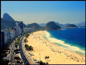Rio De Janerio, Plaża, Copacabana