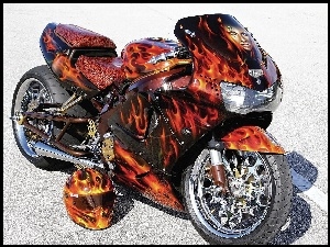 Kask, Motocykl, Ścigacz