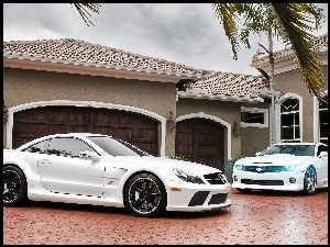 Chevrolet Camaro, Garaże, Mercedes, Dom