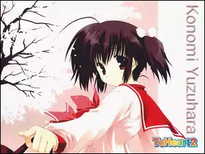 drzewo, To Heart, Konomi Yuzuhara