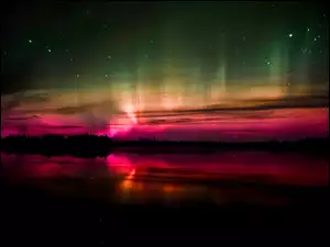 Polarna, Kolorowa, Zorza