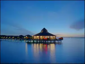 Hoteliki, Malediwy, Ocean