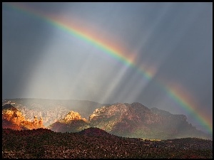 Tęcza, Kanion, Arizona