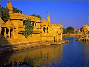 Budowla, Indie, Ganges