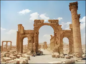 Syria, Ruiny, Palmyra