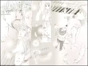 ludzie, Kareshi Kanojo No Jijyou, szkic