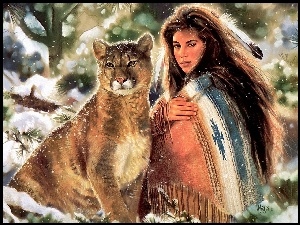 Art, Indianka, Puma