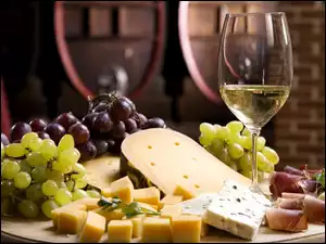 Wino, Winogrona, Sery