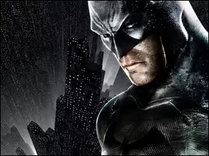 Deszcz, Grafika, Batman