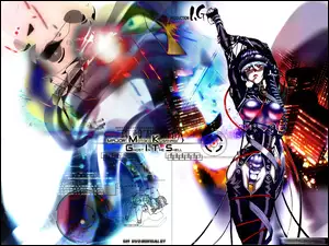 miasto, Ghost In The Shell, kobieta