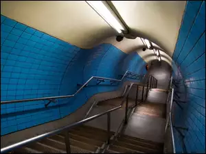 Poręcze, Tunel, Schody
