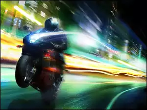 Motocyklista, Światło, Koło