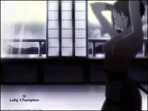 okno, Samurai Champloo, kobieta
