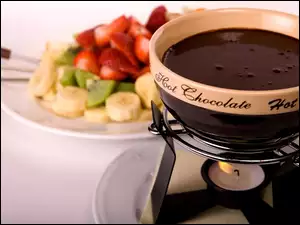 Owocowa, Czekolada, Sałatka