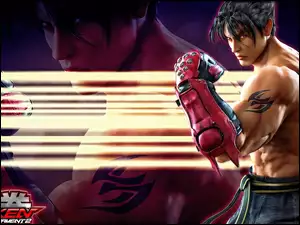 Mężczyzna, Neony, Jin Kazama, Tekken Tag Tournament 2