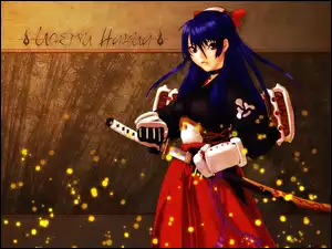 miecz, Bakuretsu Tenshi, kobieta