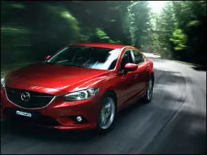 Las, Mazda 6, Droga
