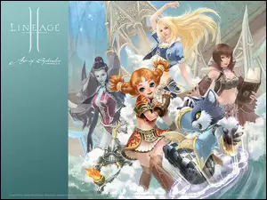 Kot, Lineage 2, Elf, Postacie, Kobieta
