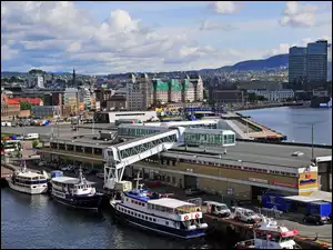 Miasto, Terminal, Norwegia, Port