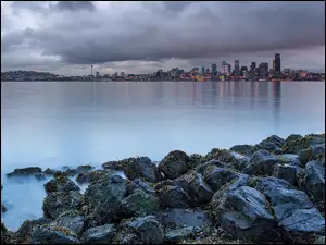 Kamienie, Seatle, Morze