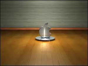 3D, Apple, Logo