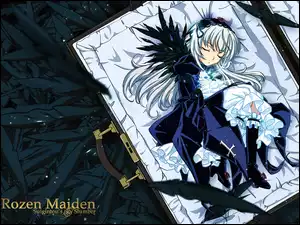 walizka, Rozen Maiden, kobieta