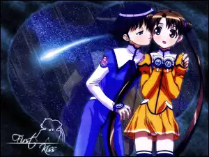Uchuu No Stellvia, postacie, przytulenie
