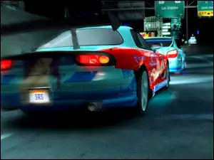 Street Racing Syndicate, wieżowce, samochód, ulica