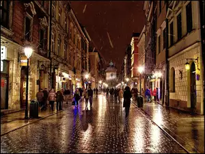 Przechodnie, Kraków, Ulica