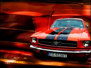 Ford Mustang, Pomarańczowy