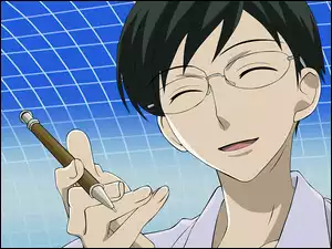 Ouran High School Host Club, pen, postać, okulary