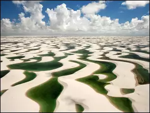 Lencois Maranhenes, Brazylia, Wydmy