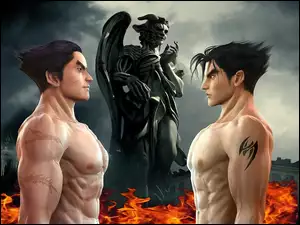 Jin Kazama, Tekken 6, Kazuya Mishima