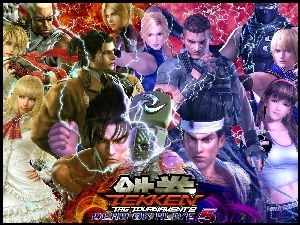 Postacie, Tekken Tag Tournament 2, Dead OR Alive 5