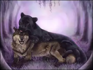 Las, Wilk, Pantera