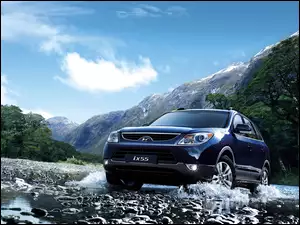 Rzeka, Hyundai IX55, SUV