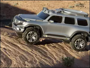 Terenowy, Prototyp, Mercedes, Benz