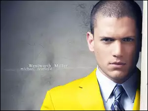 Prison Break, marynarka, Wentworth Miller, żółta