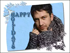 Gerard Butler, happy holidays