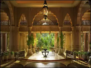 Hol, Pałac, Bangalore, Kempinski, Indie